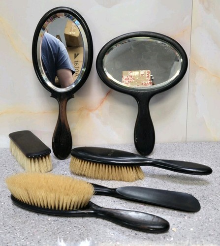 Vintage solid ebony wood - vintage,