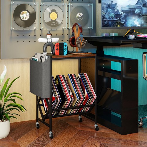 Rolling turntable stand - turntable, stand,