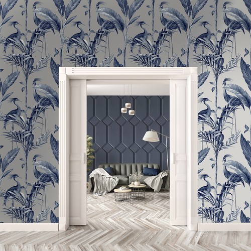 Navy blue metallic - navy,