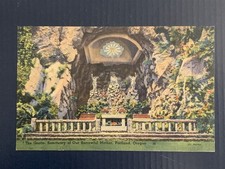 S05-5445, GROTTO, SANCTUARY OF OUR SORROWFUL MOTHER, PORTLAND, OR., POSTCARD