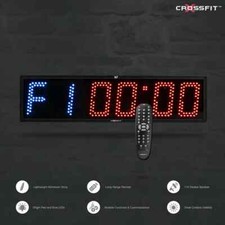 We R Sports® Crosfit Timer Programmable Crossfit Interval Wall Timer with Wirele