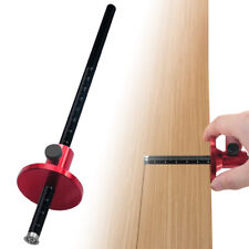 Woodworking Marking Scriber Wheel Marking Gauge Tool Solid Metal Bar Wood Scribe