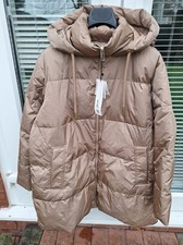 New ZARA Puffer Winter Jacket Large 50% DOWN 50% FEATHER BNWT £89.99 RRP