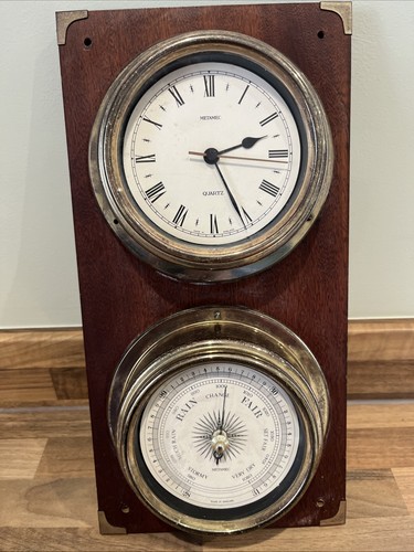 Metamec nautical barometer and - barometer,
