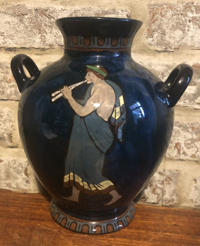 Pottery vase antique - antique, edwardian