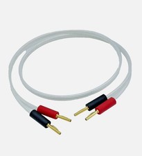 QED Silver Anniversary XT Speaker Cable AirLoc Terminated 4mm Banana Plugs