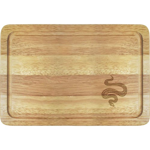 Winding tattoo snake wooden - 'winding,