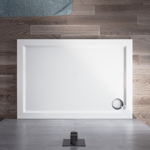 Rectangle shower tray bathroom - shower,