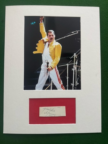 Genuine hand signed freddie - genuine,