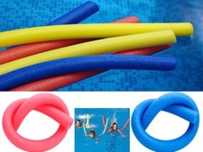 3 x SWIMMING POOL NOODLE FLOAT AID WOGGLE LOGS NOODLES WATER FLEXIBLE WET SWIM