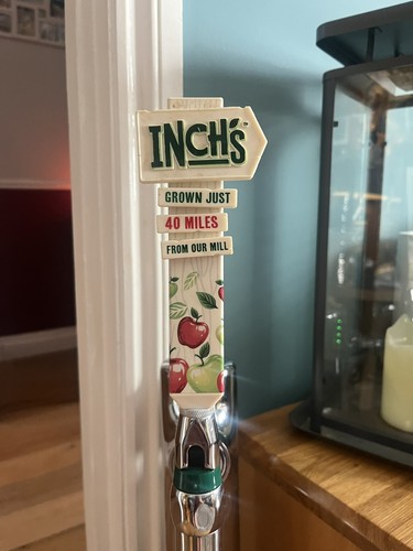Inch cider larger beer pump - inch's, larger/beer