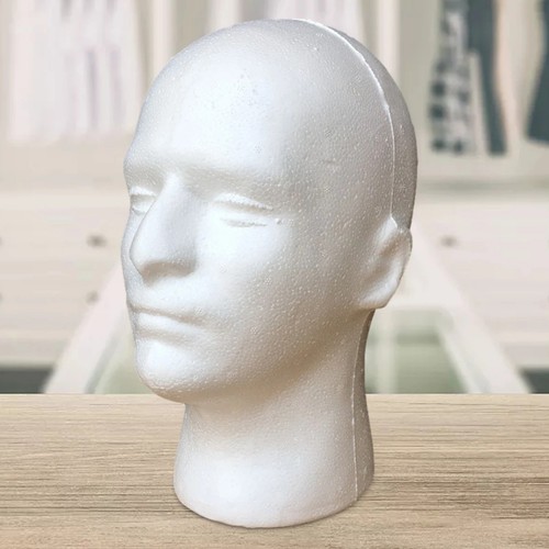 Polystyrene foam head - polystyrene, dummy