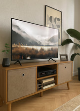 Rustic Brown TV Stand Cabinet