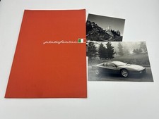 FERRARI TESTAROSSA PININFARINA PRESS KIT FOLDER | BROCHURE | BARCELONA 1987 