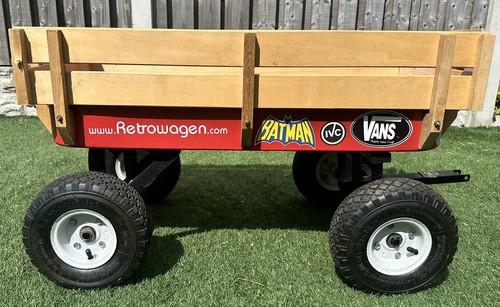 Retro wagon pull along - retro, child's