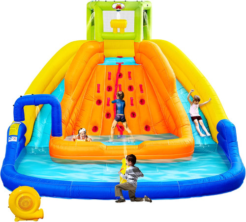 Inflatable water slide - slide,, bounce