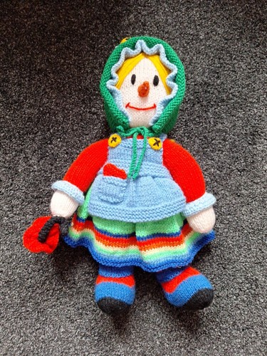 Hand knitted grandma - grandma, scarecrow