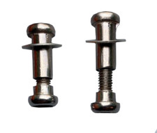 VINTAGE RETRO SEATPOST SEAT POST BINDER BOLT 8mm BIKE SADDLE CLAMP 22mm LEENGTH