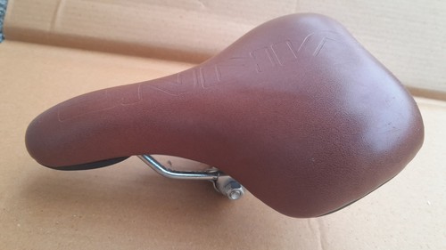 Retro viking bicycle saddle - retro,