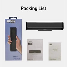 Philips SPA2100 Gaming Bluetooth Speaker can be clipped above the screen