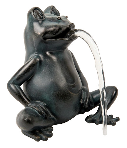 Pond spitter frog garden water - spitter,