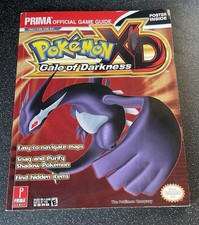 Pokemon XD Gale of Darkness Official Strategy Guide Prima - Poster Attached