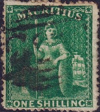 MAURITIUS 1862 Britannia issue