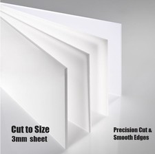 3mm White Opal Acrylic Perspex