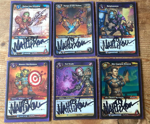World warcraft tcg artist - of,