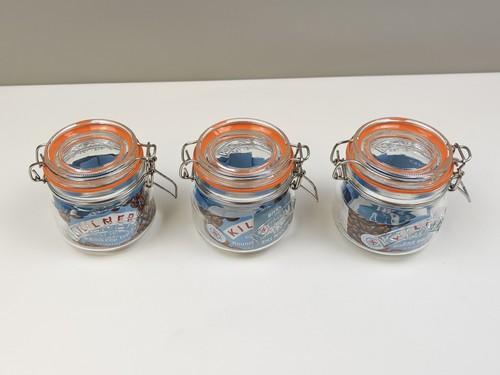 Kilner set round clip top - set, 3