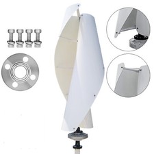 2000W Vertical Axis Wind Turbine Helix Maglev Wind Power Generator 24V - 220V 