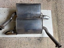 2 x Jaguar S-Type 1999-2007 2.7 V6 TD Right & Left Exhaust Silencer Back Box