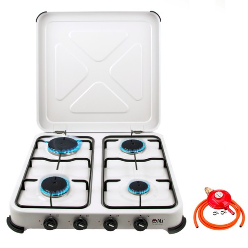 Portable gas stove - 4, burner
