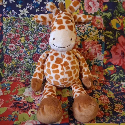 Giraffe soft toy plush - soft,