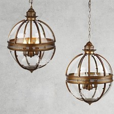 Victorian Hotel Globe Pendant E14 Light Ceiling Lamp Home Lighting Fixture 17.7