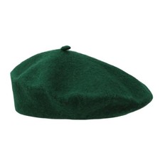 Plain Beret Hat Wool Autumn