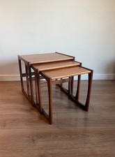 G-Plan Quadrille Teak Nest Of Tables Mid Century