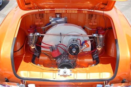 Karmann ghia rear hood - vw,