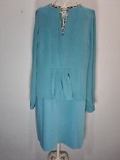 Reiss Emerald Sea Daze Chain Neck Dress Size: UK 10 rrp: £190 BNWT 