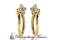 Cartier Hindu Diamond Hoop 18k