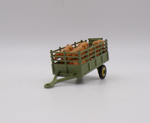 Husky farm trailer - trailer, cows