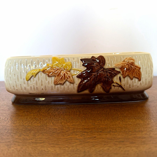 Sylvac ceramic leaf pattern - leaf,