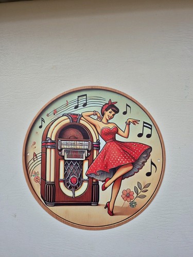 Flat printed plaque rock - flat,