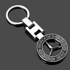 Metal Alloy Double Side 3D Key Chain / Key Ring for Mercedes-Benz Cars