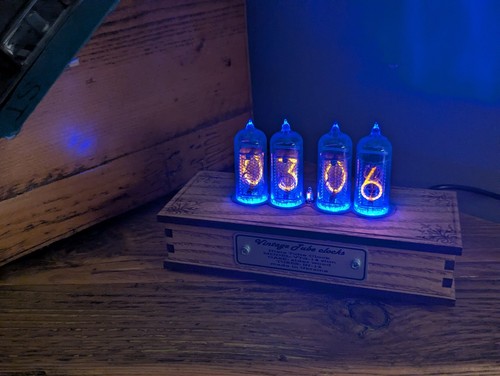 Handmade retro nixie - nixie, clock