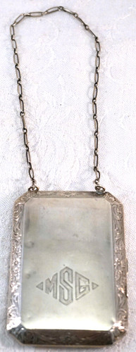 Sterling silver purse - sterling,