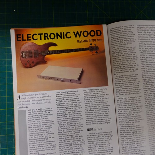 21x30cm magazine review - , 1990