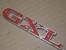 Ford GXL Cortina Capri Granada Badge Metal Emblem Boot