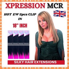 Sleek Hot EW 5 Pcs Clip Silky
