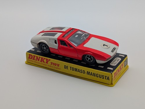 Dinky 187 tomaso mangusta - dinky,